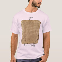 T-shirt Playera P66 Jn 1:1-14