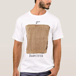T-shirt Playera P66 Jn 1:1-14