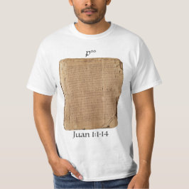 T-shirt Playera P66 Jn 1:1-14 - Económica