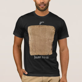 T-shirt Playera P66 Jn 1:1-14 - Premium