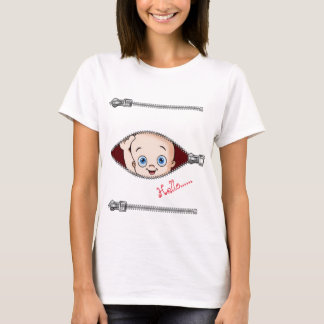 T-shirt Playeras de Maternidad/Maternité