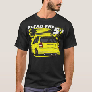 T-shirt Plead 5th Civics Hatch EK