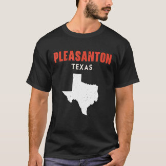 T-shirt Pleasanton Texas USA State America Travel Texas