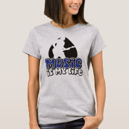 T-shirt Plectrum guitariste - La musique est ma vie