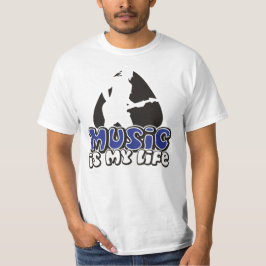T-shirt Plectrum guitariste - La musique est ma vie