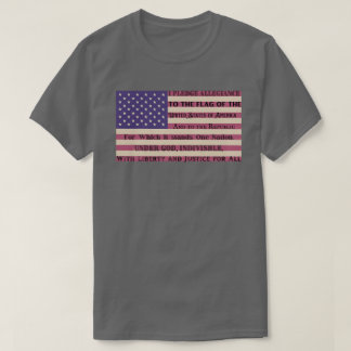 T-shirt Pledge of Allegiance Flag