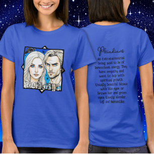 T-shirt Pléiadien Extra Terrestres et OVNI