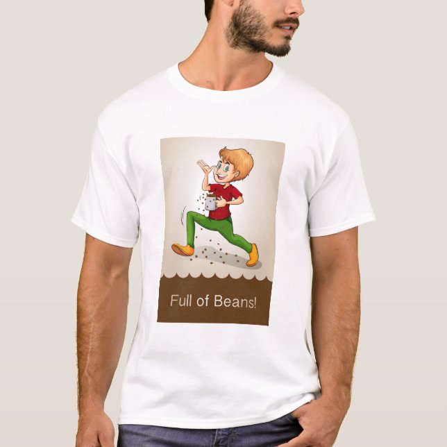 T-shirt Plein de haricots (Devant)