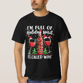 T-shirt Plein de vacances Spirit-Wine-Lovers Tee