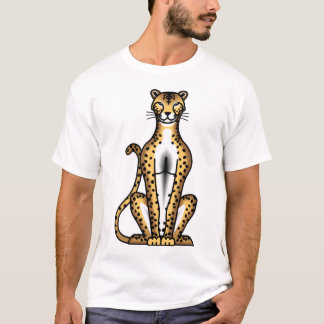 T-shirt Plein guépard