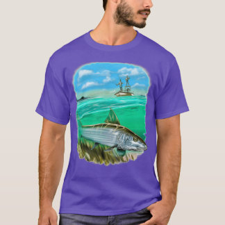 T-shirt Plein Image Bonefish Pêcheurs Pêche
