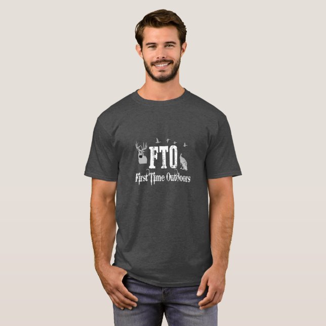 T-shirt Plein logo T de FTO (Devant entier)