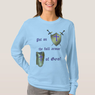 T-shirt Pleine armure de chemise de Dieu