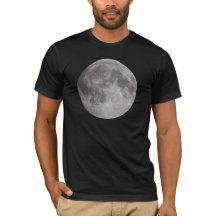 T-shirt Pleine lune d'astronomie