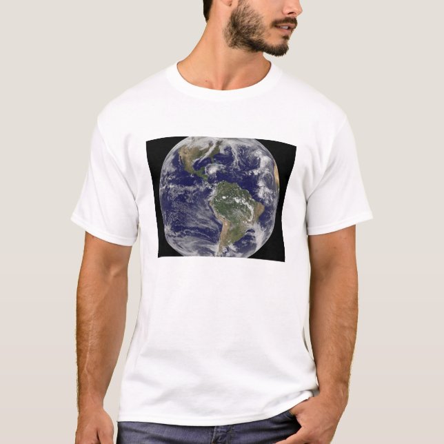 T-shirt Pleine Terre montrant l'ouragan Paloma (Devant)