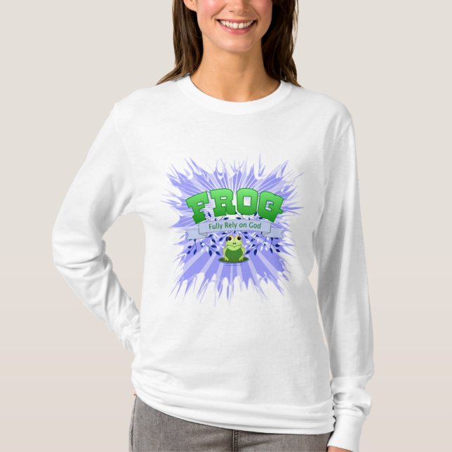 T-shirt Pleinement confiance en Dieu (Devant)