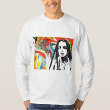 Plena Punk Art Portoricain Homme Manches Longues