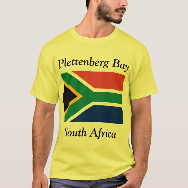 T-shirt Plettenberg Bay, Western Cape, Afrique du Sud (Devant)