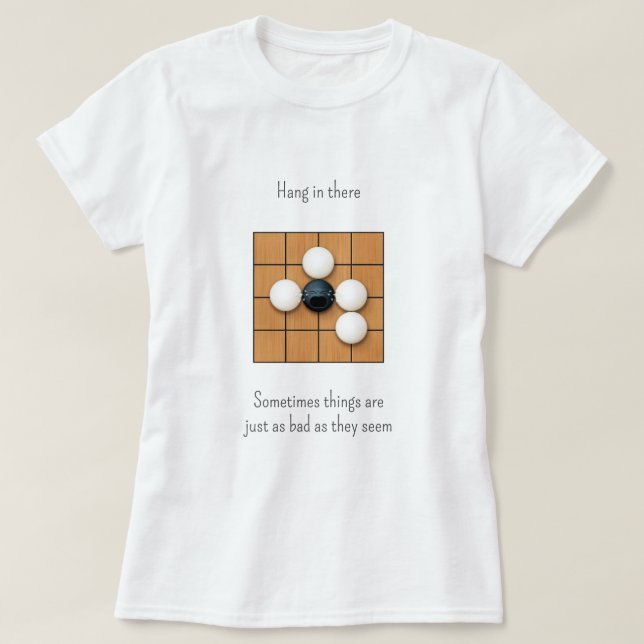 T-shirt Pleurer Goishi à Atari Funny Go (Design devant)