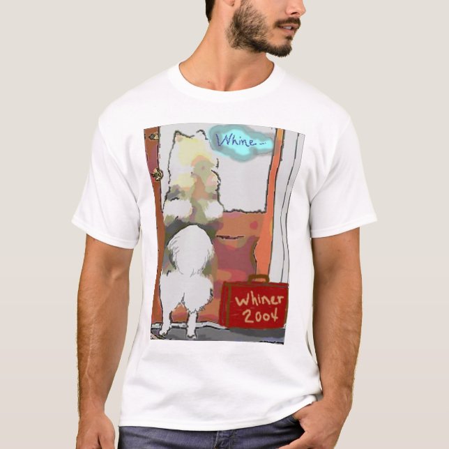 T-shirt Pleurnichard de Keeshond (Devant)