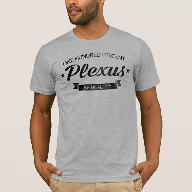 T-shirt Plexus de cent pour cent ! (Devant)