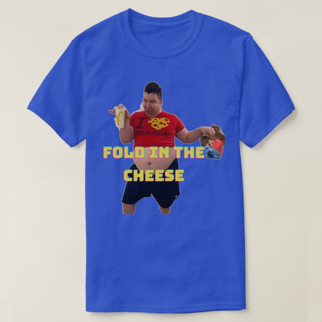 T-shirt Plier dans le fromage 3 (Design devant)