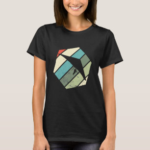 T-shirt Plieur à bras volants Saut Hexa Retro Pliage à bra