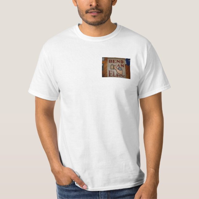 T-shirt pliez un coude (Devant)