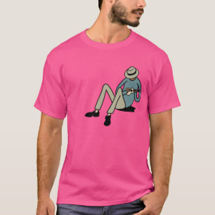 T-shirt Plinkin paresseux d'os loin