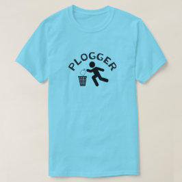 T-shirt Plogger avec l'icône Plogging de coureur