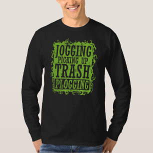 T-shirt Plogging Jogging ramasser les ordures