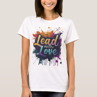 T-shirt Plomb avec amour