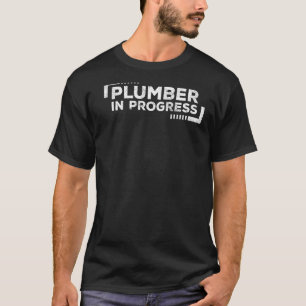 T-shirt Plomber En Cours Futur Plomber Plumber