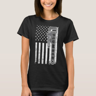 T-shirt Plomber Homme Pipefitter Steamfitter Patri