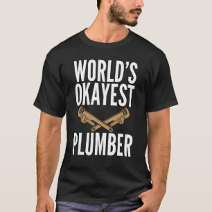 T-shirt Plomber le plus polluant au monde pour les plombie