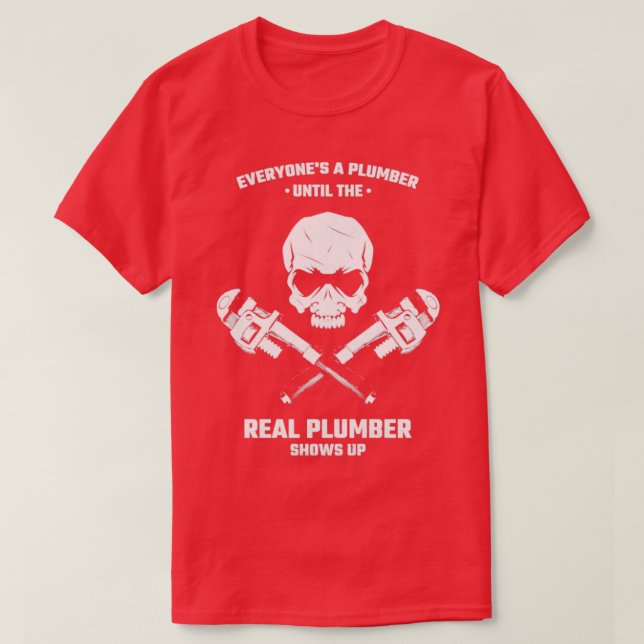 T-shirt plombier19 (Design devant)