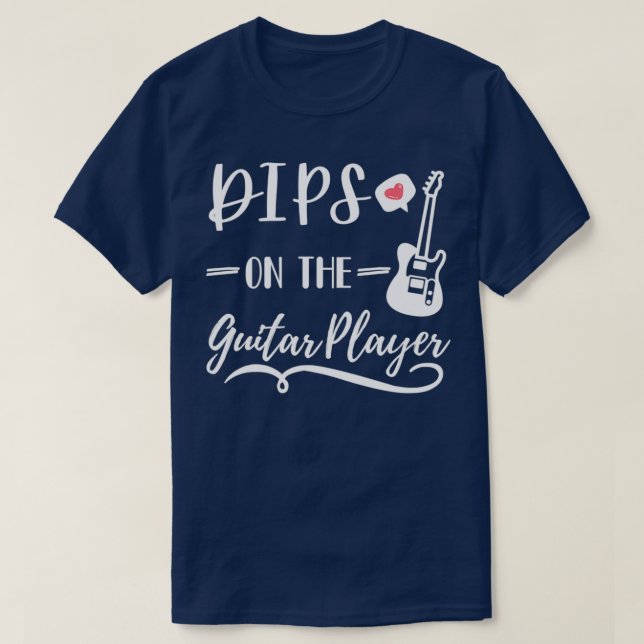T-shirt plonge sur le guitariste (Design devant)