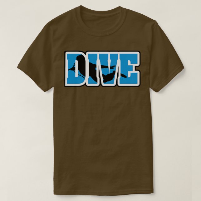 T-shirt Plongée 1 (Design devant)