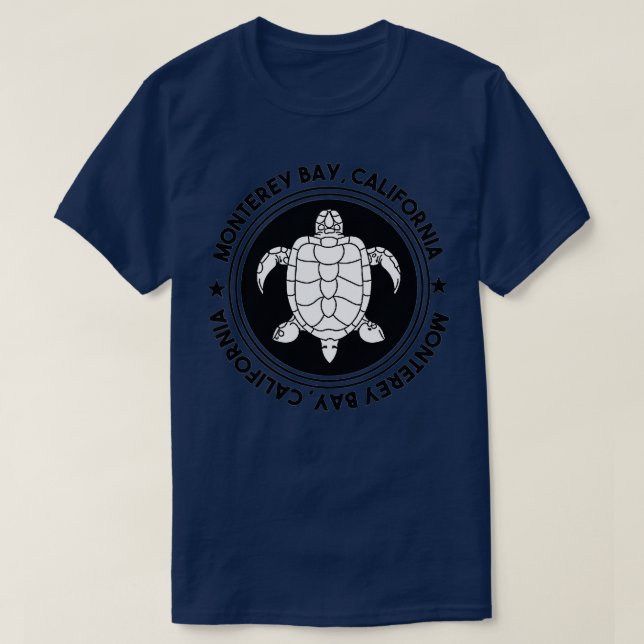 T-shirt Plongée à Monterey Bay en Californie (Design devant)