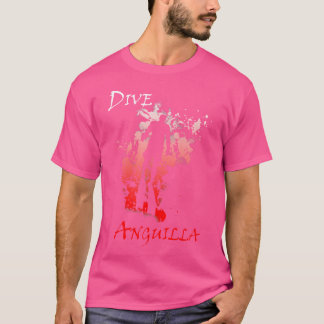 T-shirt Plongée Anguilla Anguilla West Indies Vacation Plo