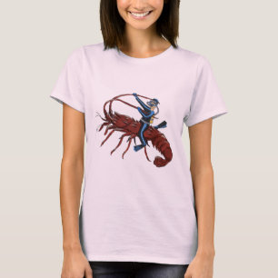 T-shirt Plongée au homard épineux avec plongée sous-mar