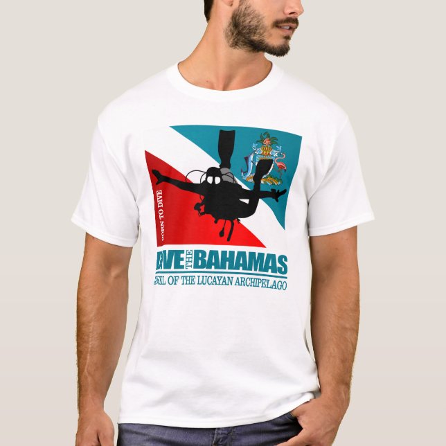 T-shirt Plongée Bahamas DF2 (Devant)