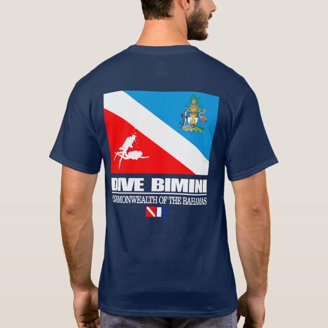 T-shirt Plongée Bimini (sq) (Dos)