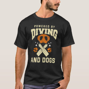 T-shirt Plongée Chien Plongée Plongée Plongée
