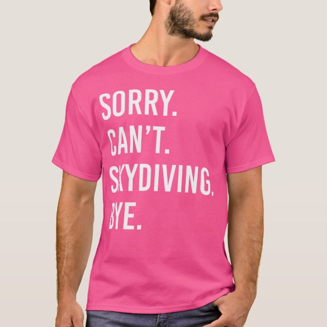 T-shirt Plongée en ciel amusante (Devant)