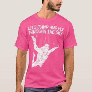 T-shirt Plongée En Ciel Amusante Pour Parachutisme Saut Ci