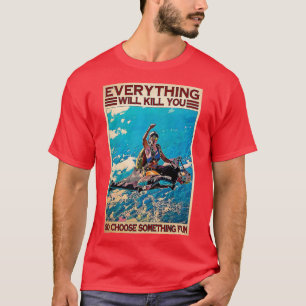 T-shirt Plongée en ciel Choisissez quelque chose de amusan