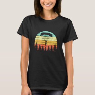 T-shirt Plongée en parachute vintage rétro parachutiste