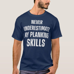 T-shirt Plongée entraînement Motivation Planche Fitness 15