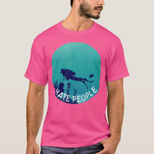 T-shirt Plongée Funny Plongeur Sous-Marine Plongée